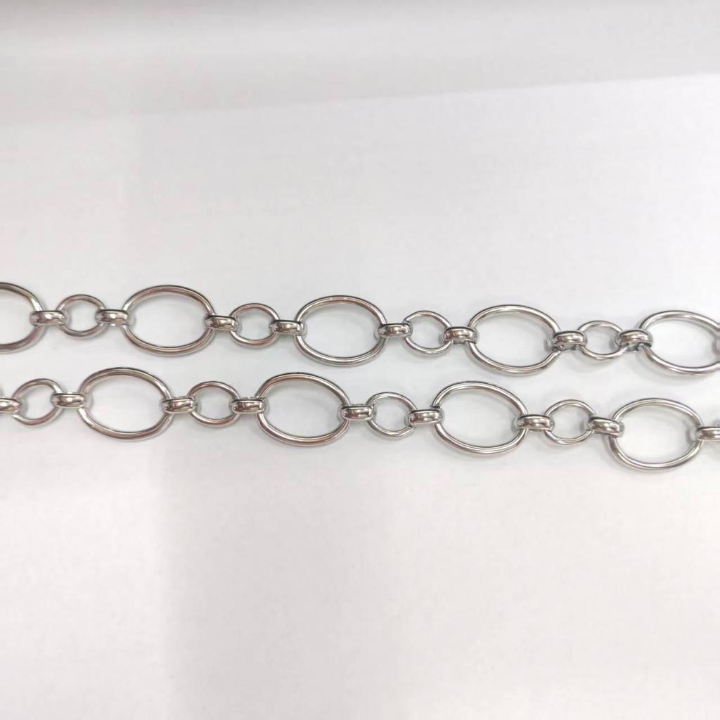 Stainless Steel Bold O-Chain Necklace - European & American Style