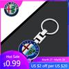 För Alfa Romeo Ny Bilnyckelring Unisex Midjeväska Nyckelpresent Tillbehör För Alfa Romeo Giulietta 159 147 156 166 Mito Giulia GT