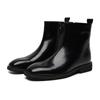 Chelsea boots high-top British Martin boots side zipper casual leather boots 2025 autumn and winter new 89757-R