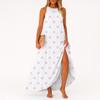 Women's Casual And Fashionable Round-neck  Sleeveless  Mid Length Dress