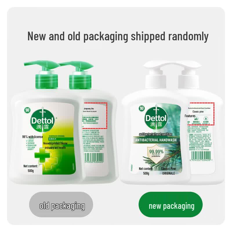 Dettol Classic Pine Antibacterial Hand Wash (2-Pack)