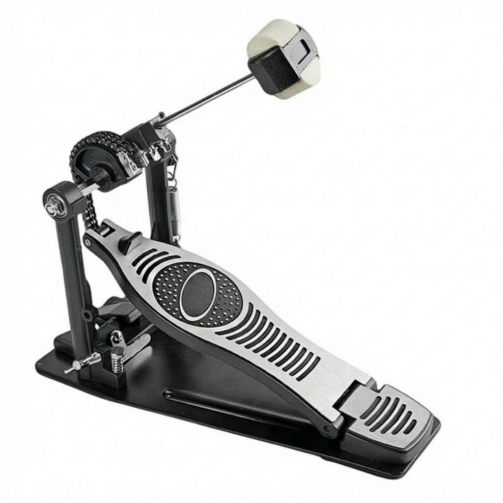Kick Drum Pedal with Adjustable Beater Heavy-Duty for Rehearsal Areas, Drummers