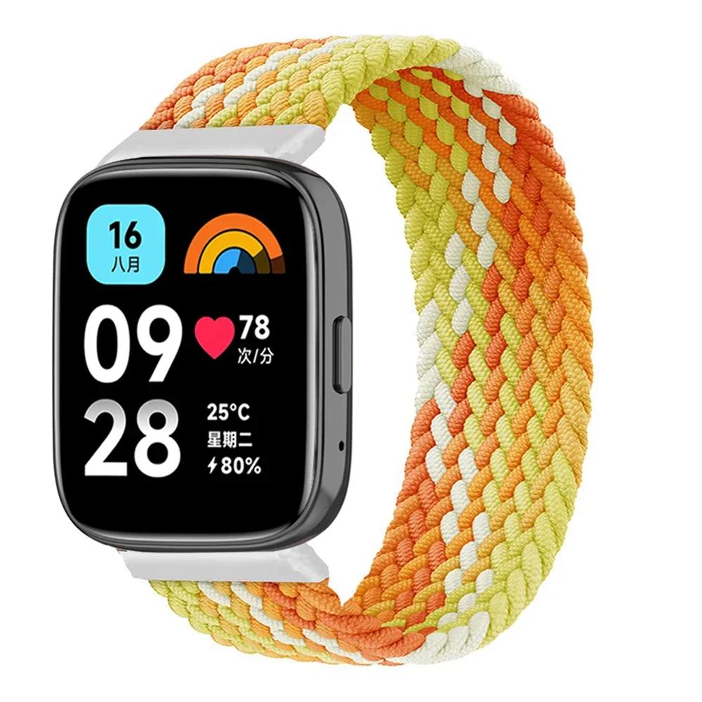 22mm Nylon-Armband für Redmi Watch 3/5 Active Band Elastisches Ersatzarmband für Redmi Watch 3/5 Lite Armband Correas