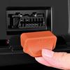 Protection de port OBD Housse en silicone Bouchon anti-poussière pour prise de diagnostic universelle Accessoires d'intérieur automobile Garniture de style