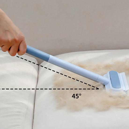 Pet Hair Remover Long Handle Reusable Lint Cleaner for Dog Cat Hair Multi-functional Fur Removal Brush for Couches Carpets Car Seat Clothes Bedding