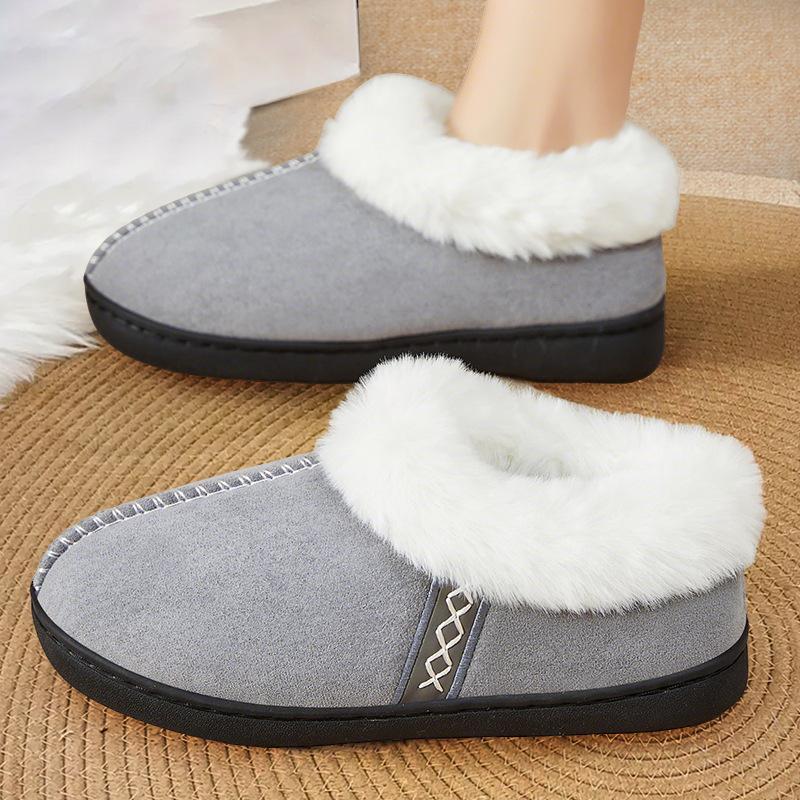 2025 Winter New Arrival Women's Fur Ankle Boots Platform Slippers Home Warm Fashion Outdoor Basis Thick Wool Short Boots
