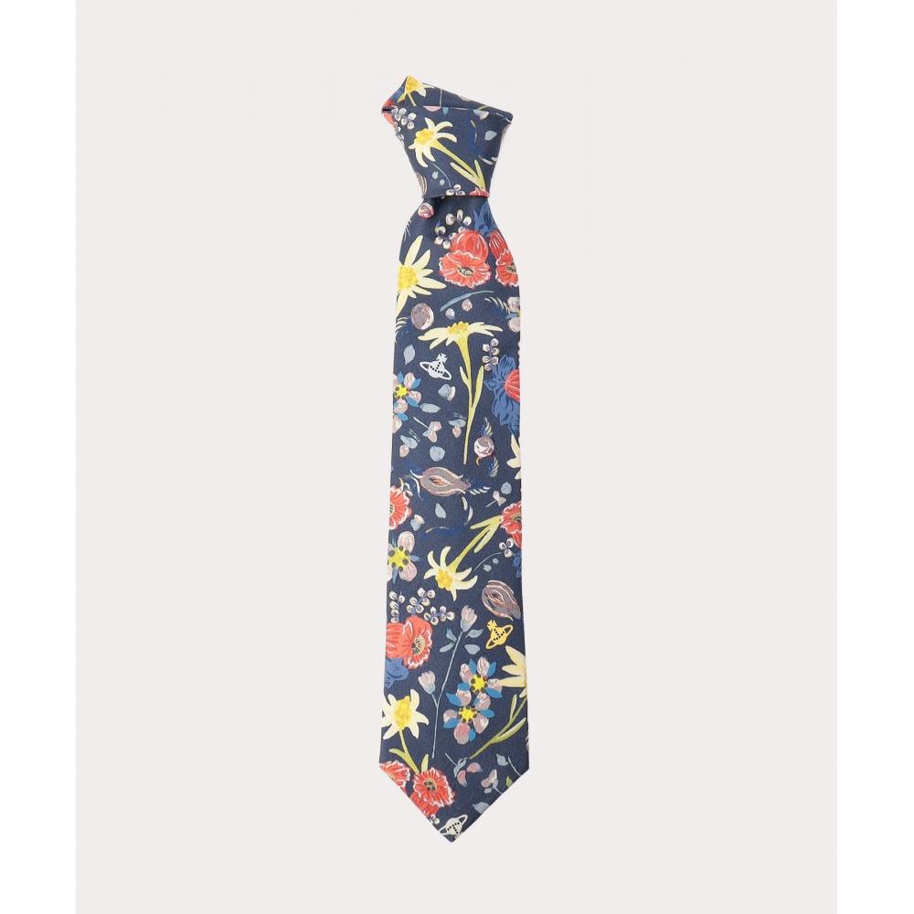 

Галстук Vivienne Westwood Japan Folk Flower 149410TIE85 Темно-синий