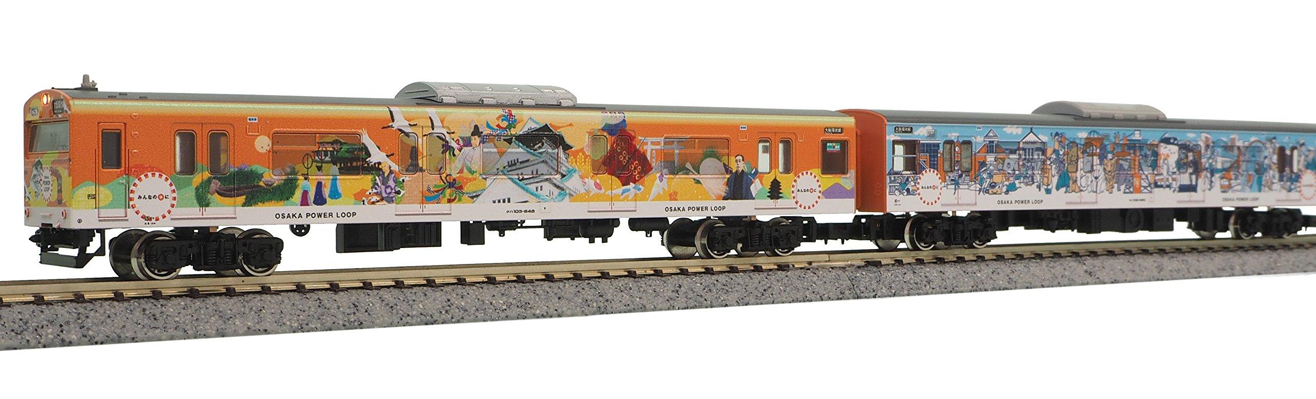

Greenmax Модель железной дороги Масштаб N Серия JR103 POWER Set с 50582 «OSAKA LOOP» 8-вагонный Моторный,