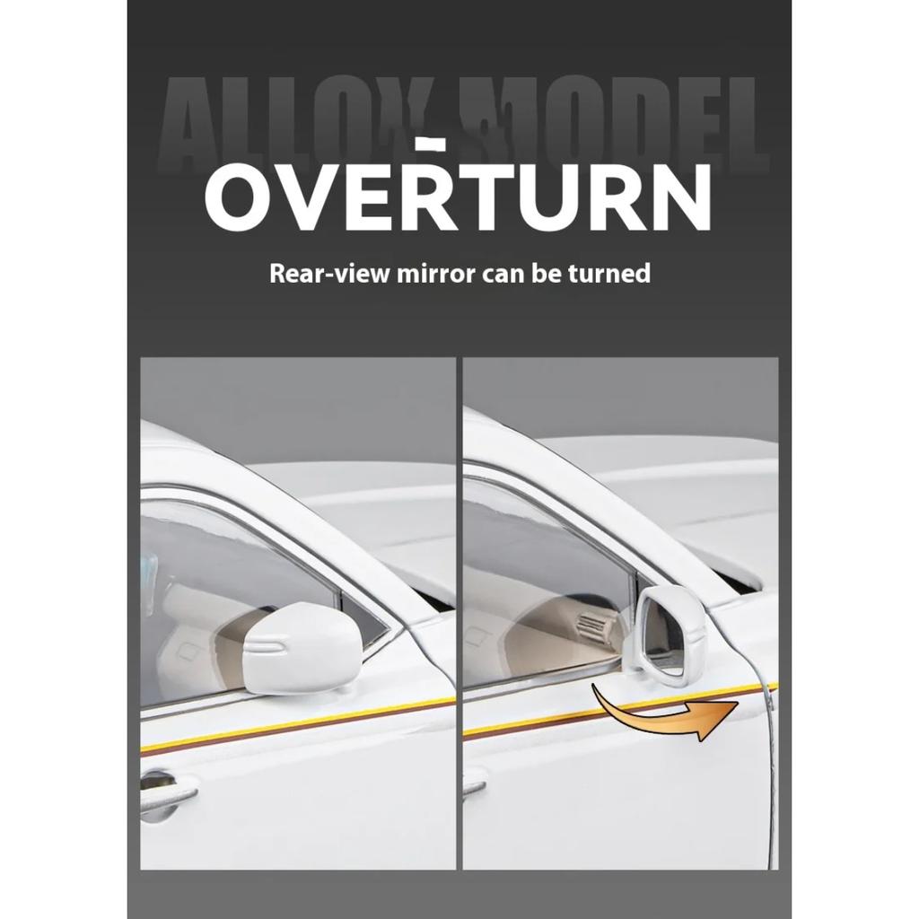 Model auta Toyota Land Cruiser z hliníkové slitiny v měřítku 1/18, Dětská hračka s autentickými zvuky a světly, Prémiový sběratelský kousek pro automobilové nadšence