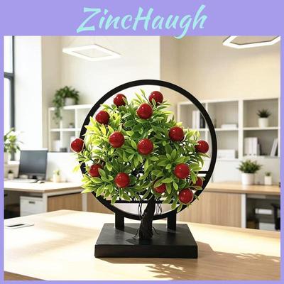Kreative Obstbaum-Dekoration Künstliche Pflanze für Innenräume Zuhause Büro Geschenk für Wohnzimmer