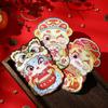 6pcs Blessing Chinese New Year Red Pocket Cartoon Lucky Money Bags  Spring Festival Supplies
