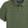 Polo Ralph Lauren Pullover Zopfmuster Baumwolle Gerippter Saum Kinder Kinderpullover 323962923-506