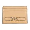 Michael Kors MK Reed Gold Logo Multi-Slot Leather Card Holder Women Accessories Beige 35S3G6RD3L-222