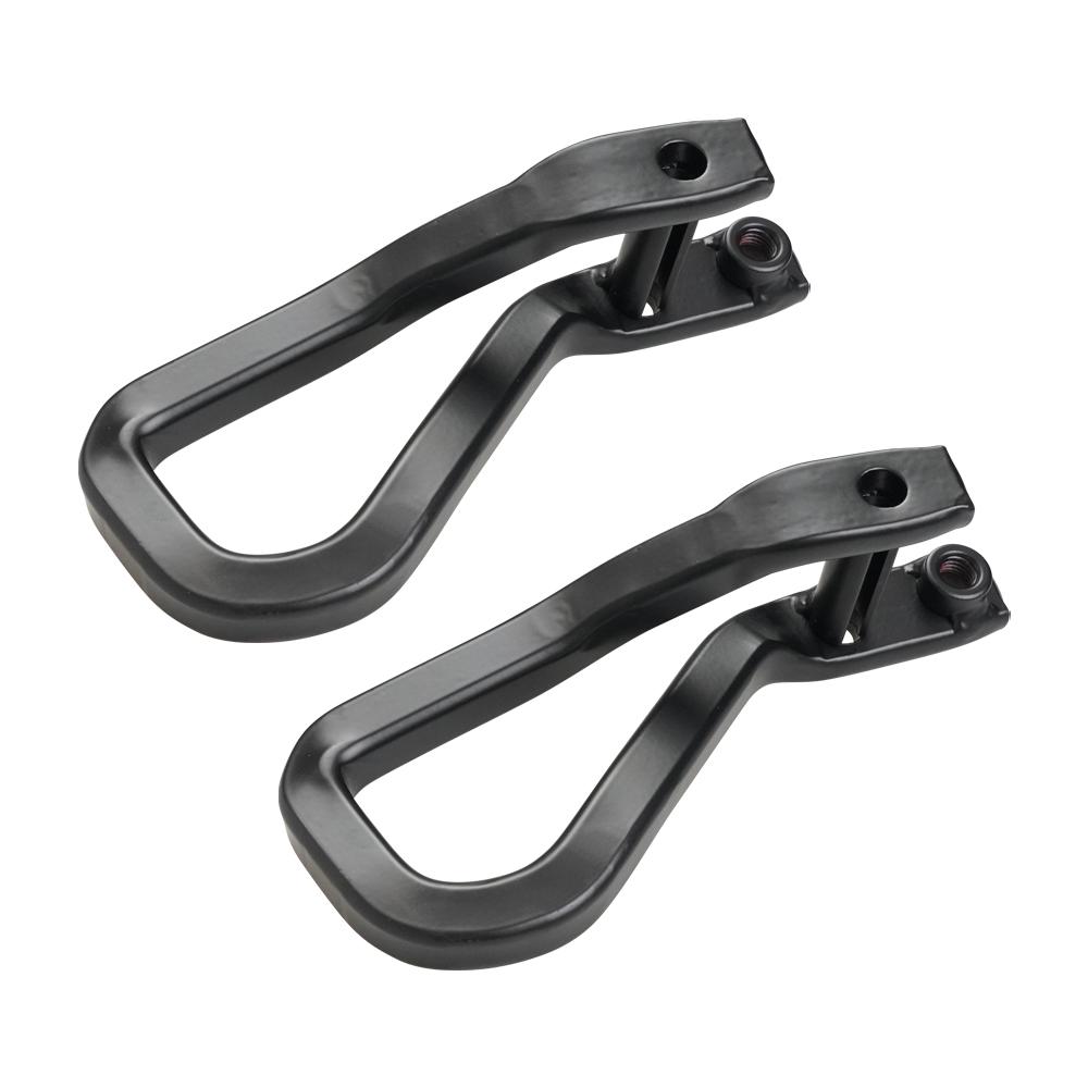 Front Tow Recovery Hooks with Bolts Fit for 2019-2025 GMC Sierra 1500, Replace 84195902