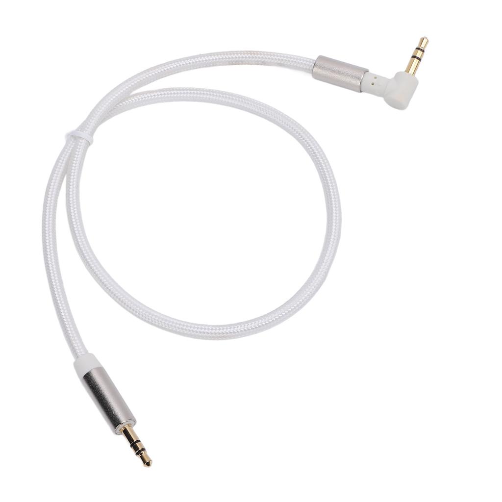 3.5mm Sound Cable 3.5mm Male To 3.5mm Male 90 Degree Right Angle Gold Plated Stereo Cable for Headphone Tablet Speaker