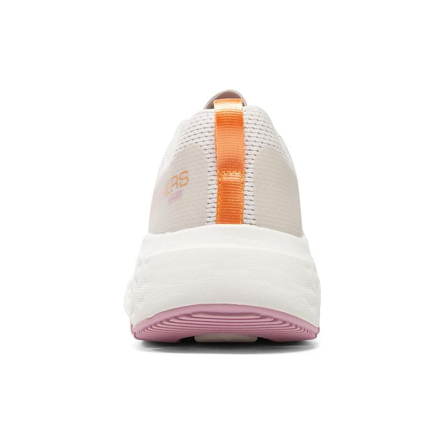 Skechers Max Cushioning Comfortable Versatile Shock Absorbing Low Top Running Shoes Women sneaker White 129116-NTPK