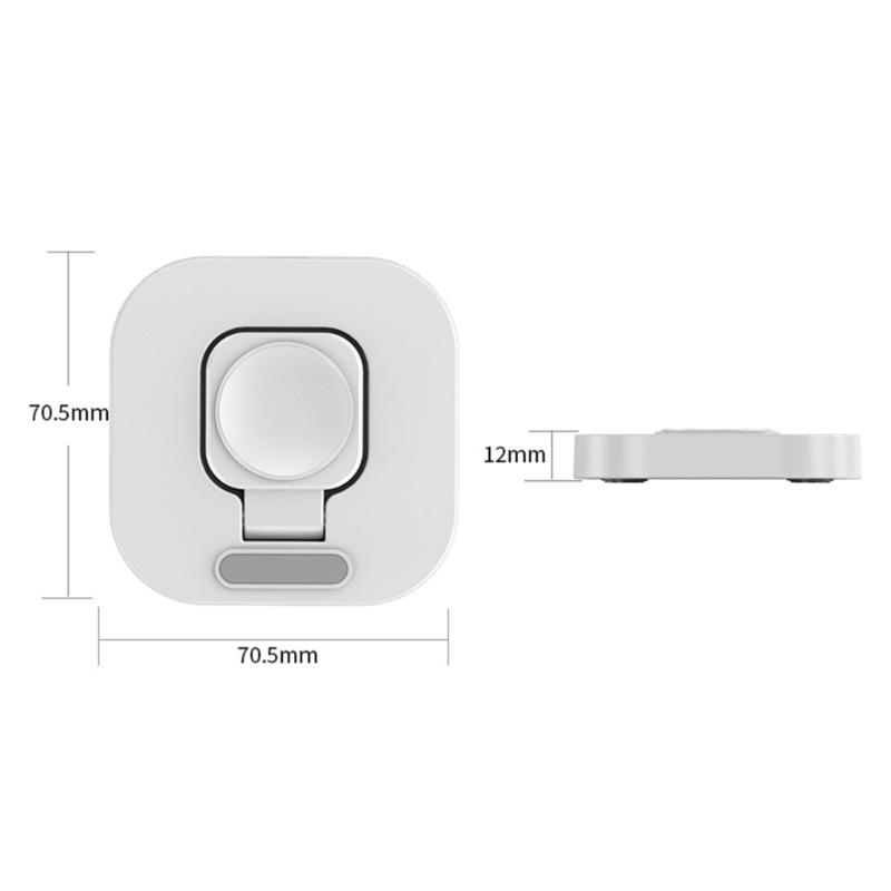 Power Adapter Charger Dock Bracket Base Rack Suitable for Watch Smartwatch Magnetic Charging Station Platform Travel Use