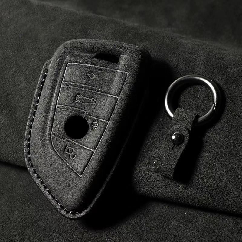 Car Key Case Leather Cover For BMW X1 X3 X4 X5 F15 X6 F16 G30 7 Series G11 F48 F39 520 525 F30 118i 218i 320i Car Accessories