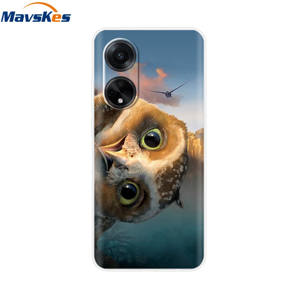 Phone Case For OPPO A98 5G Case CPH2529 Bumper Cute Cartoon Soft Silicone Back Cover for Oppo A98 5G A 98 OPPOa98 Fundas Coque