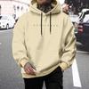 Hanorac Trendy Larg cu Glugă pentru Bărbați - Stil Casual High Street Toamnă/Iarnă