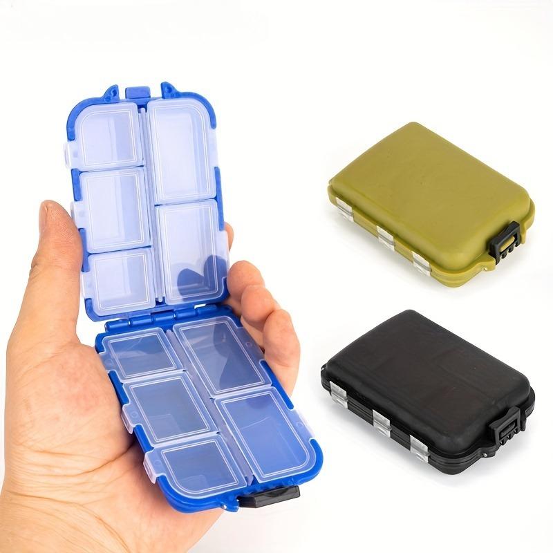 FTK Fishing Tackle Accessory Box Mini Double-sided Storage Box Multifunctional Tool Box Luya Portable Box Lattice Removable