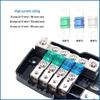 Top-Selling Car Audio Fuse Box: 4-Way/2-In 4-Out Distribution with LED Light Holder