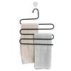 Stainless Steel Multi-functional Magic S-shaped Multi-layer Pants Rack Hanging Pants Coat Rack Closet Storage Rack Pants Hanging Rack Pants Clip