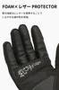 RS Taichi Motorcycle Riding Touchscreen Element Protection Gloves RST472 BLACK L Gloves, Spring/Summer/Autumn, Compatible, Built-in Protector,