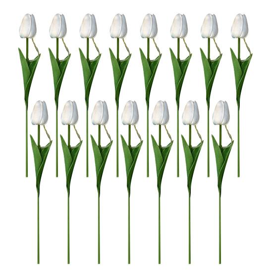 Yousheng Tulip Night Light Bouquet, Glowing Artificial Flowers with Petals, Handheld LED Lamp for Home Bedroom Decor, Valentine's Day Gift for Women