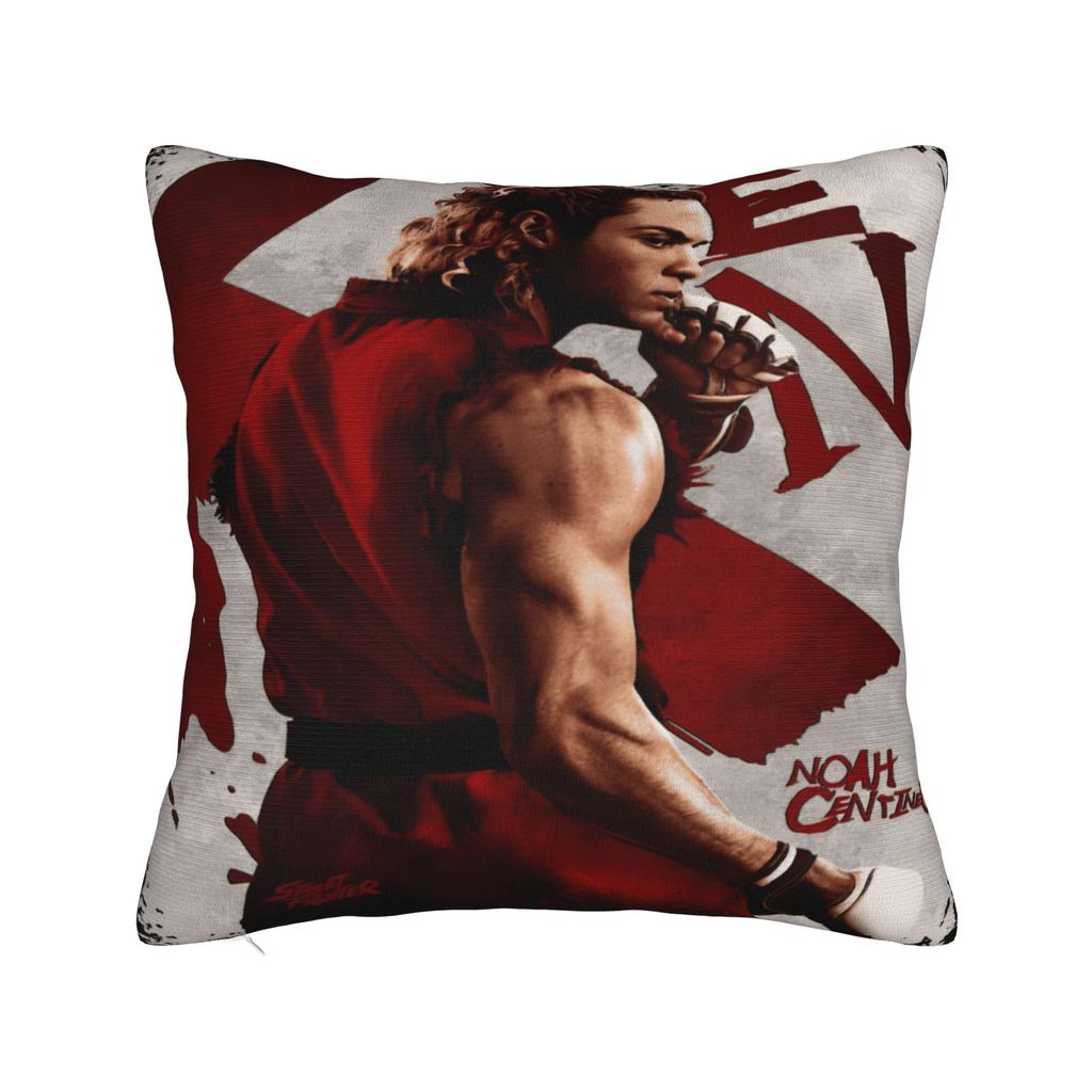 Living Room Decor Ryu Streets Fighters Movie 2026 Pillowcase Accessories Pillow Covers Zipper Multi Size