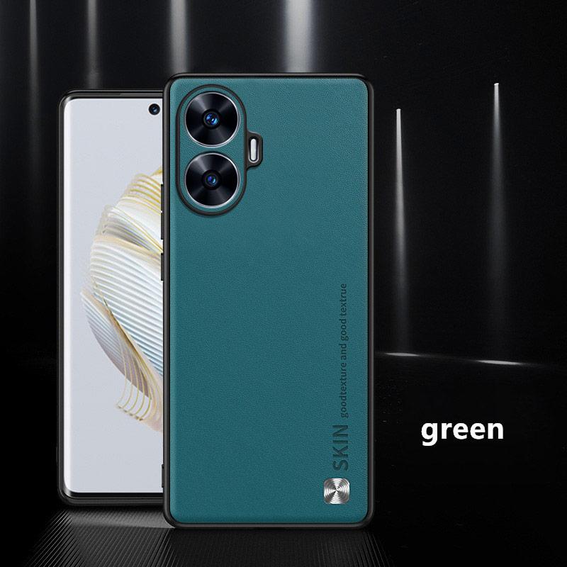 For Realme C53 C55 C61 C63 Luxury PU Leather Case For Realme C63 Soft Bumper Cover Matte Silicone Phone Case For Realme C55 Case