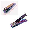 Farbe Titan Nagelknipser Edelstahl Nagelschneider Schere Zange Zehennagel Fingernagel Professioneller Maniküre-Trimmer