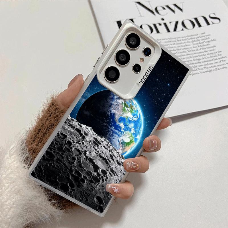 Earth Stars Space Universe Shockproof Phone Case for Samsung Galaxy S26 Edge S25 Ultra S24 FE S23 Plus S21 Cover Anti Fall Funda