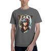 Gintama  Men T Shirts Gintama Funny Tees Short Sleeve Crewneck 100 Cotton New Arrival Tops TShirt