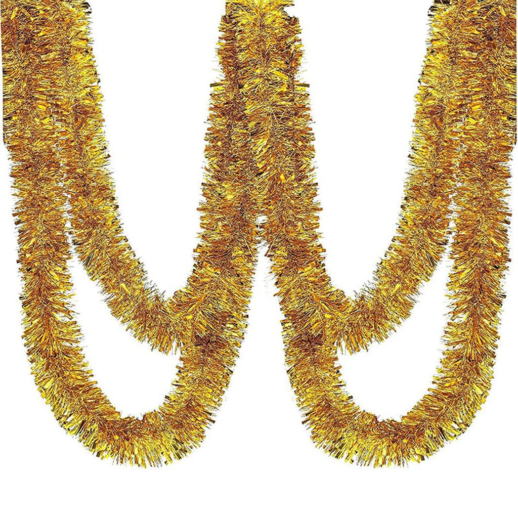 Julgirland Dekoration, Konstgjord Tallgirland Dekor för Utomhus Inomhus Grön Grönska Öppna Spisar Högtidsfest Dekor 15m