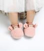 Unisex Cartoon Winter Baby Velcro Cotton Shoes, Soft Sole, Warm for Toddlers Aged 0-1 Year