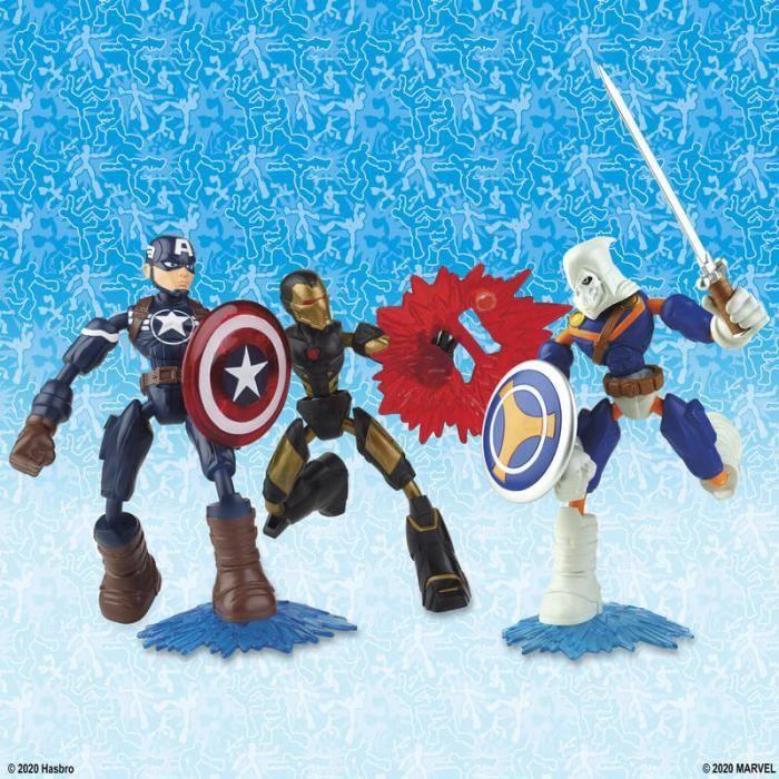Marvel - Avengers Bend and Flex - Set of 3 Figures - 15 Cm