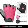 Unisex Breathable Half-Finger Fitness Gloves with Wrist Support and Anti-Slip Grip for Weightlifting and Exercise