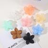 Matte Flower Claw Clips Women Hair Claws Floral Cute Hair Accessories Hair Clips For Girls Sweet Clamp Barrettes