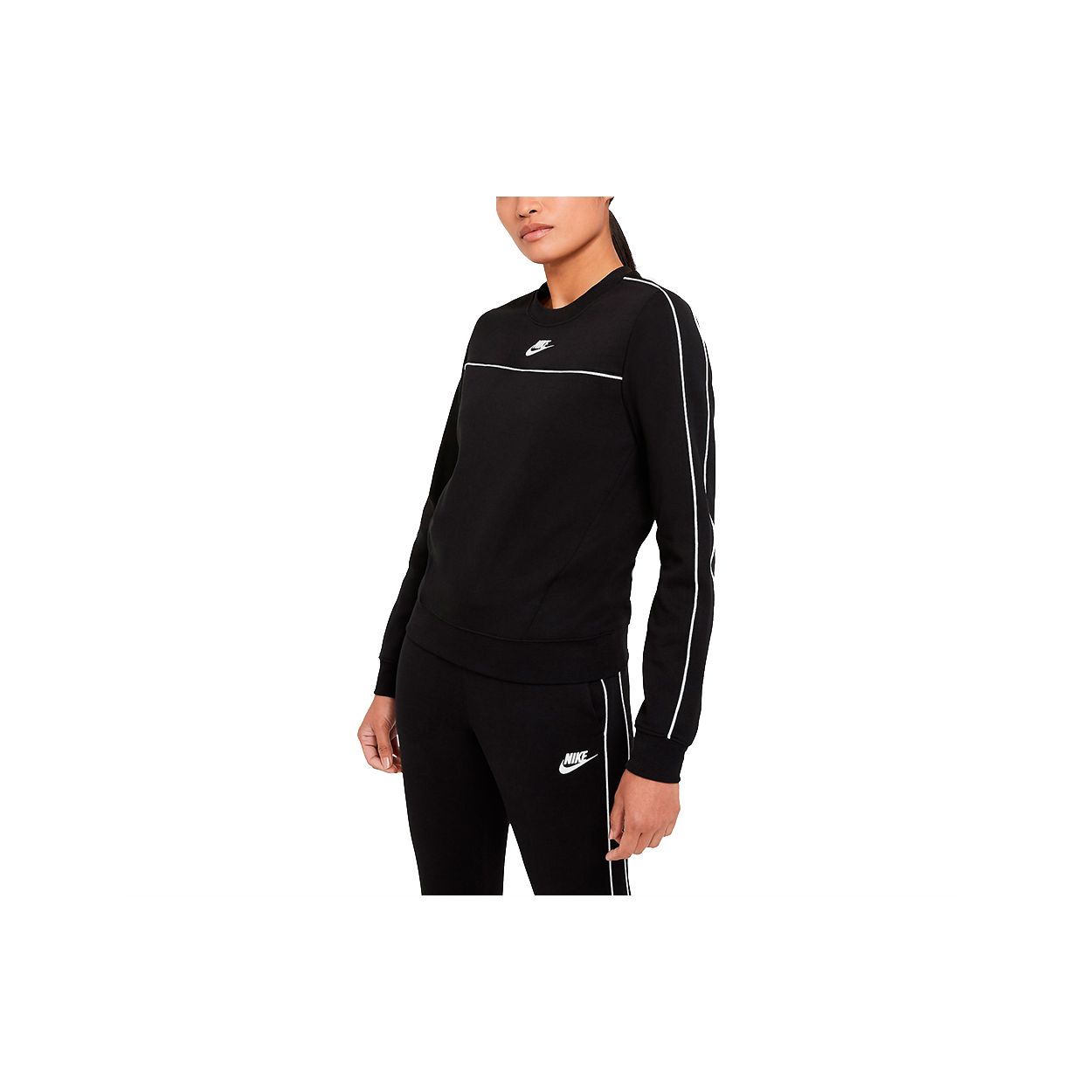 

Спортивный пуловер с логотипом Nike, женские топы, черный CZ8337-010 XXL