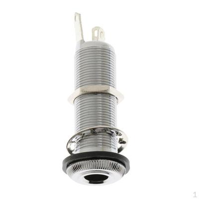 6. Electric Guitar Bass Pickup Plug Socket Short Terminal for Musical