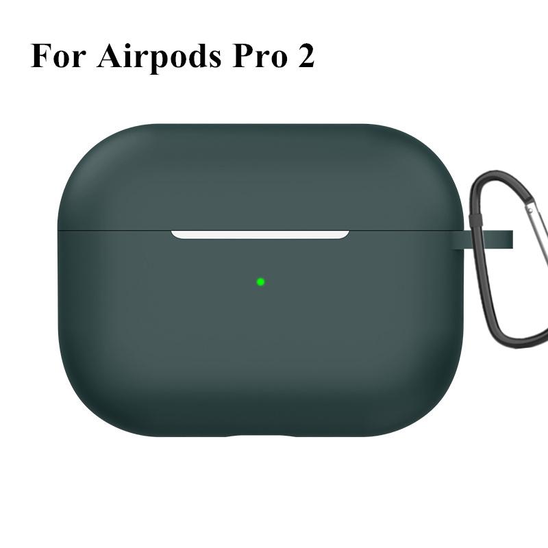 For Apple Airpods Pro2 Silicone Cover Case New Airpods Pro 2 Skin Bluetooth Earphone Cases Air Pods Pro2 Protective Accessories