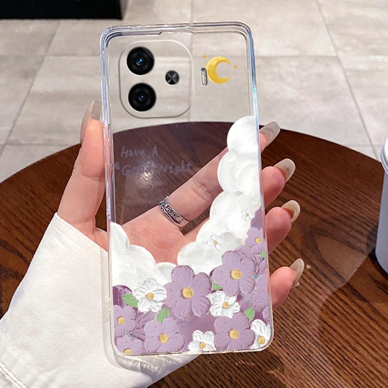 Cases For Vivo IQOO Z9 Turbo Turbo+ Shell Capa Clear Silicone Jelly Soft TPU Back Cover For IQOO Neo 10R Vivo Y200 GT Phone Case