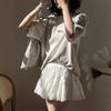 American retro cotton short-sleeved t-shirt women's summer new loose large size fat mm catties half-sleeved t-shirt top trendy