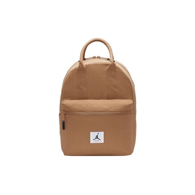 Jordan Casual Sports Cotton Backpack Unisex Backpacks Brown FD6769-258 Brown
