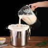 Soy Milk Wine Filter Bag Nut Milk Bag Tea Coffee Oil Yogurt Filter Net Mesh Reusable Nylon Filter Bags Food Strainers