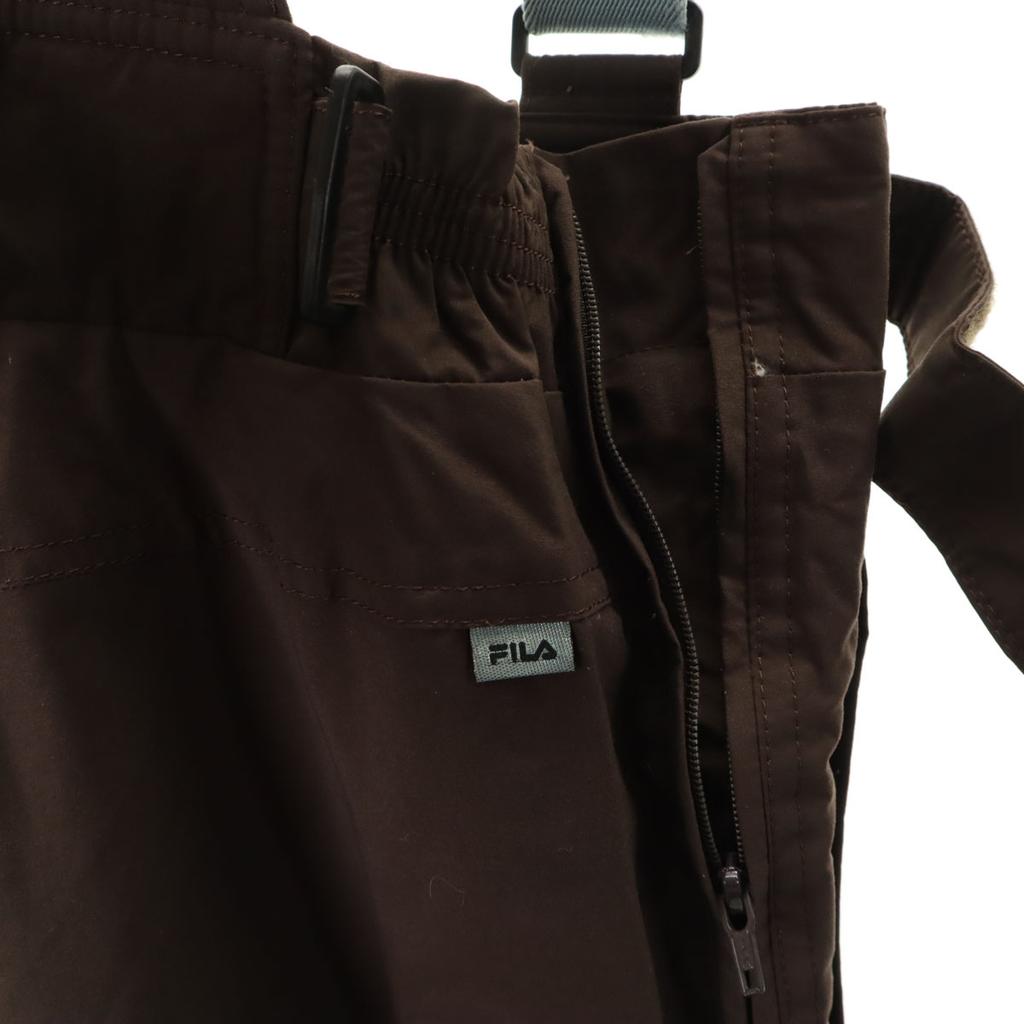 FILA snow board Wear Setup LL Beige Skiing Women Used