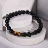 Natural Stone Bracelets For Dad Man Son Brother Boyfriend Stone Bangle Valentine's Day Anniversary Birthday Christmas Gifts