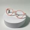 Kunststoff Runde Transparente Brille Transparent Puppe Runde Brille Puppe Mini Brille Kinderspielzeug