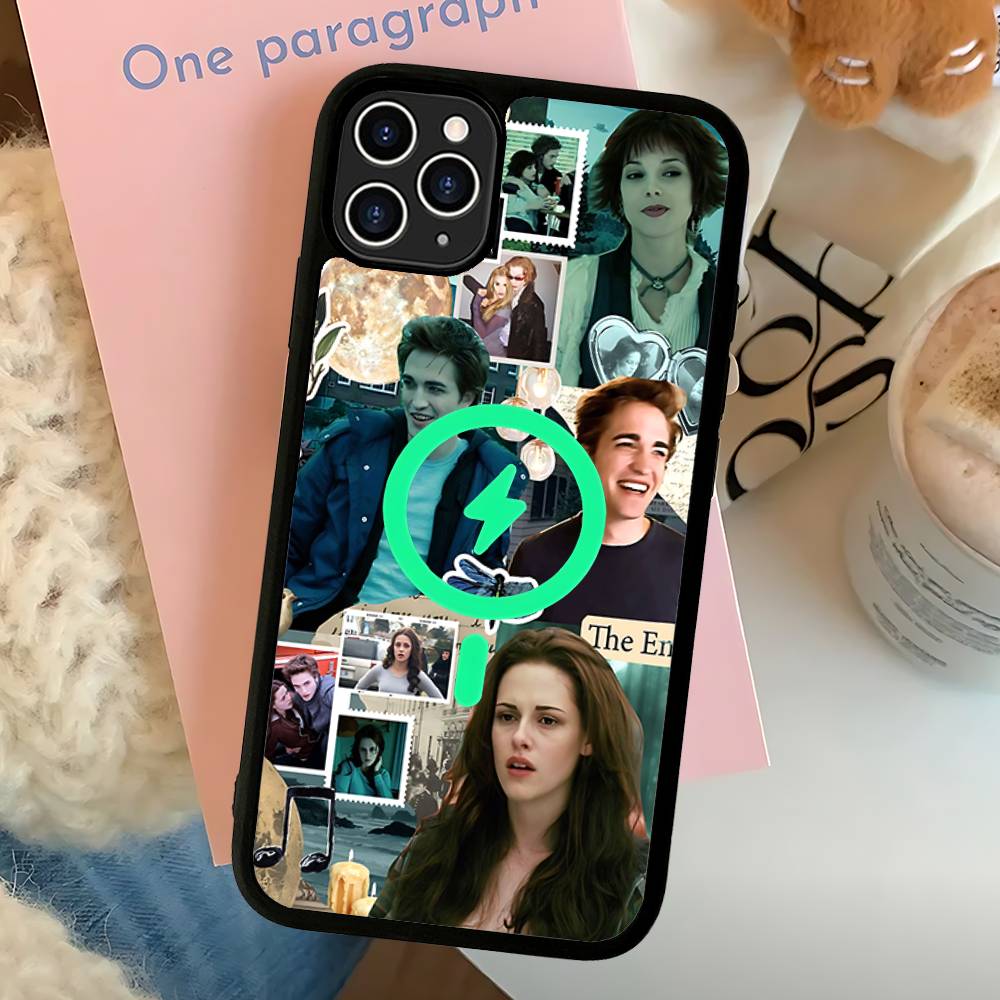 TV Twilight Isabella Edward Cullen For Magsafe Magnetic Wireless Phone Case For IPhone 11 12 13 14 15 16 17 Pro Max Plus Cover